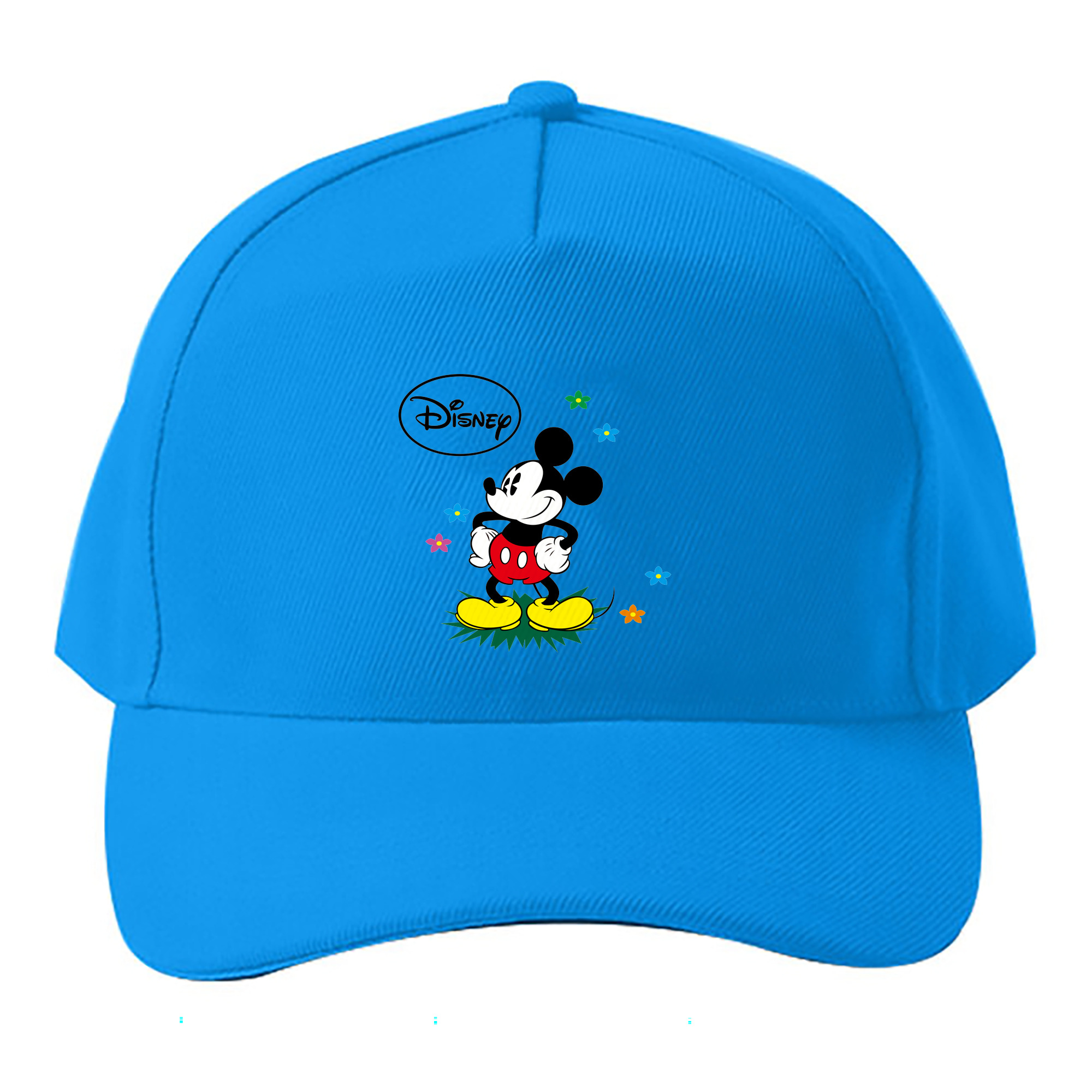 （画像用） ミッキーマウス Mickey Mouse ベースボールキャップ 綿100％ 男女兼用 帽子 スポーツ